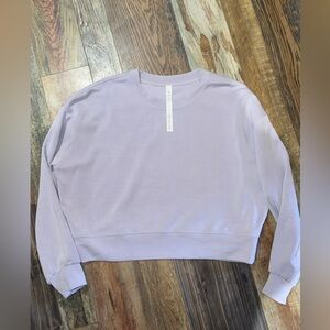 lululemon athletica Light Purple Sweatshirt